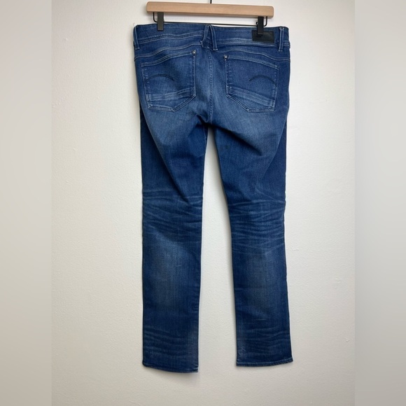 GSTAR RAW Lynn Mid Straight Jeans - Picture 2 of 5